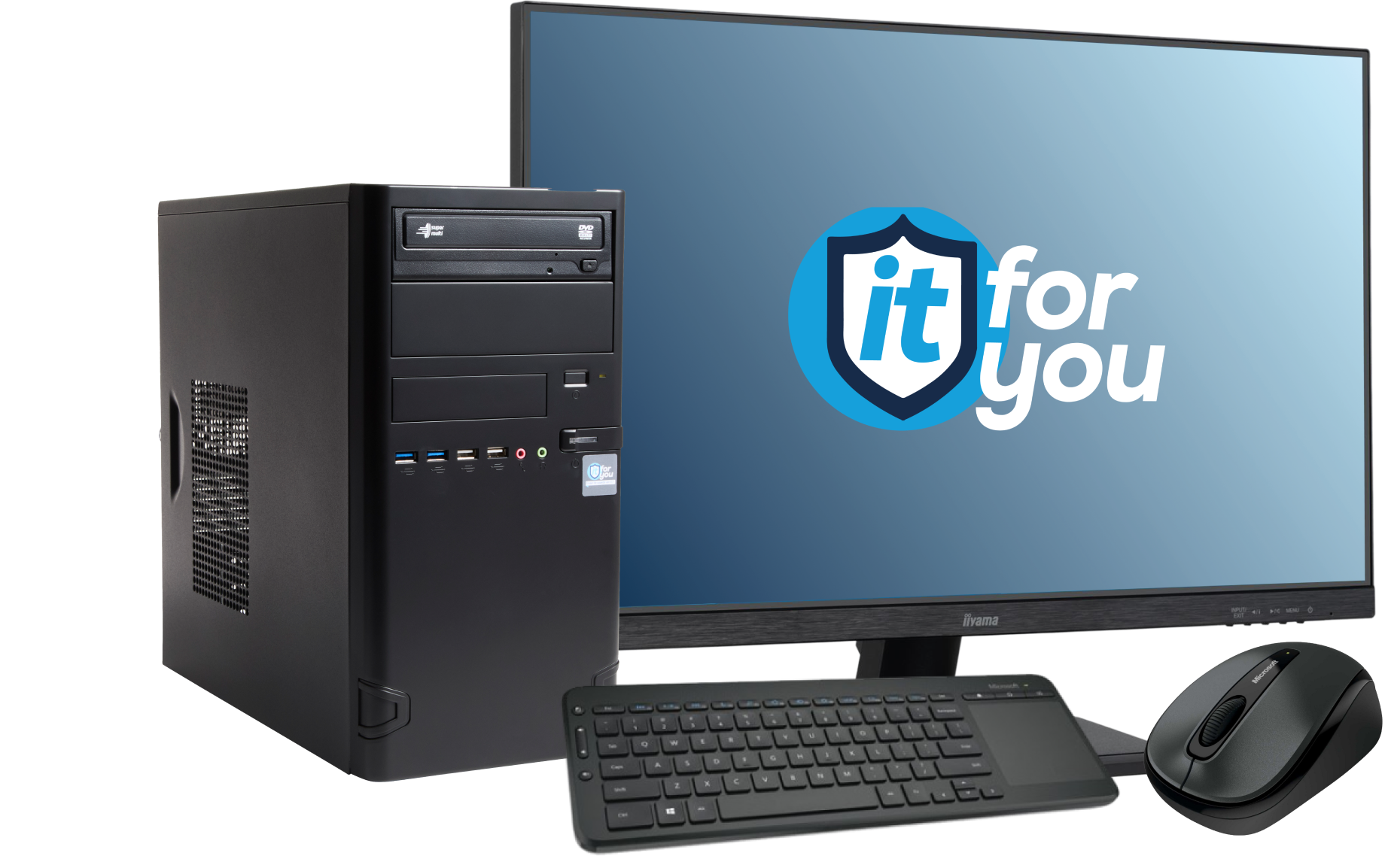 pc's samenstellen en accessoires bestellen bij it-foryou
