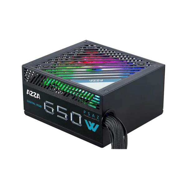 Azza PSAZ-650W(ARGB) PSU / PC voeding - Afbeelding 5